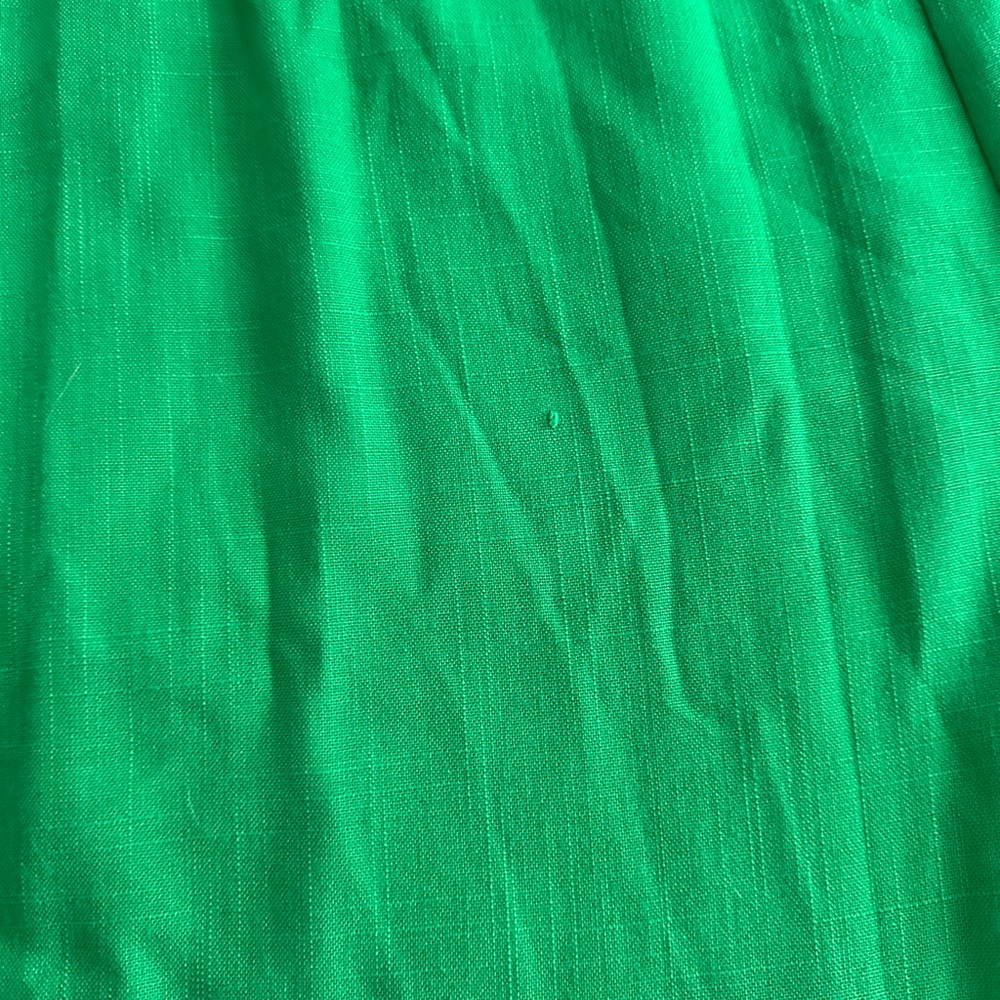 Vintage Green Midi Wrap Skirt - Picture 6 of 6